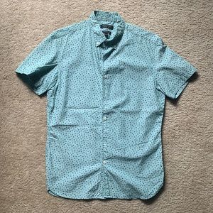 Banana Republic Short Sleeve Button Down S